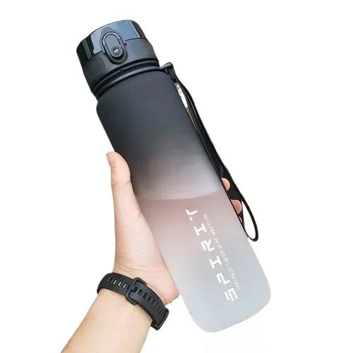 500ML/650ML/1000ML Sports Water Bottle Leak Proof Colorful Plastic Cup